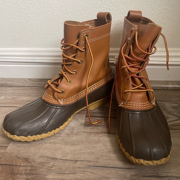 LL Bean Duck Boots - Picture 1 of 8